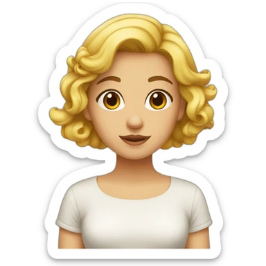 Fille voilée dessu sticker