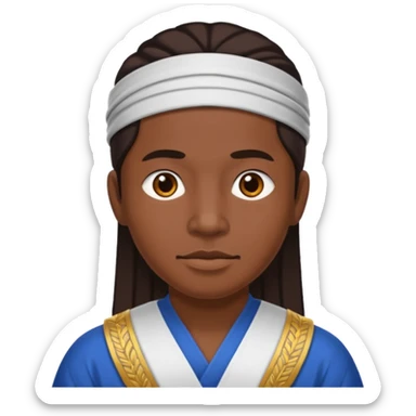 filipino wearing salakot sticker