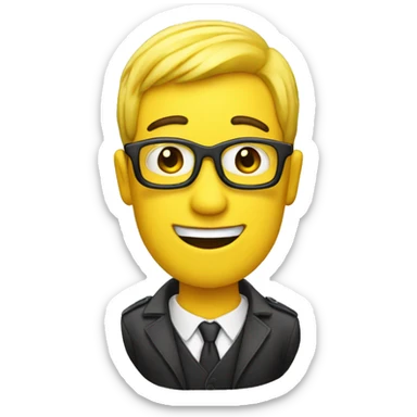 Homme banane sticker