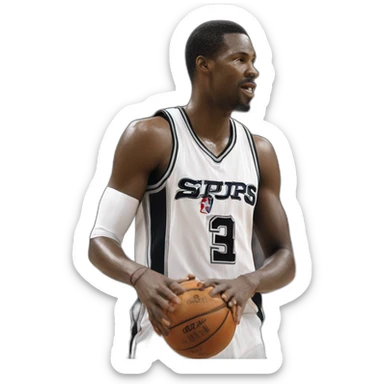 Wembanyama Victor nba spurs sticker