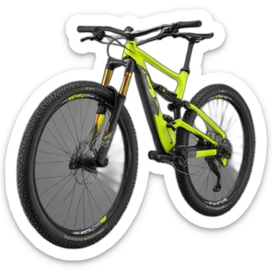 Mountain bike full suspension canyon  sticker