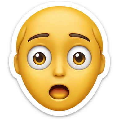 Make me an emoji similar to the meme speed face sticker