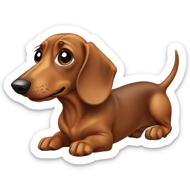 Dachshund sticker