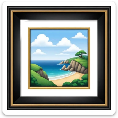 Auction paintings sticker