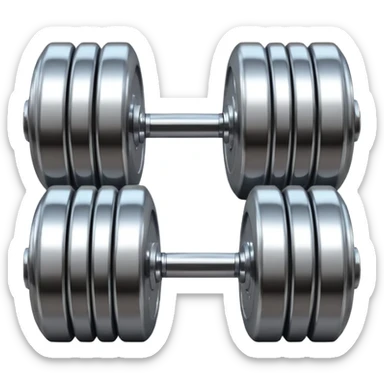 Dumbbells sticker
