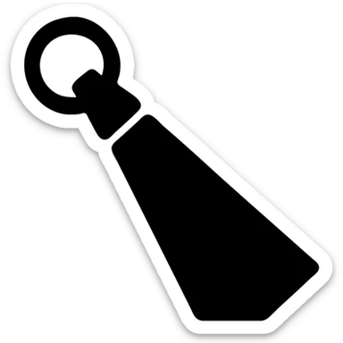 Minimal spotlight logo: small circular fixture on the upper left emitting a single filled wedge of light angled 15 degrees downward, monoline outline for the fixture, filled beam in solid emerald green, white 1-to-1 canvas, clean vector design, no text, no background clutter
 sticker