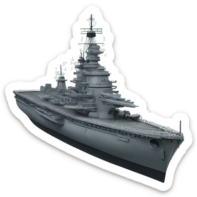 Battleship sticker