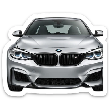 bmw f80 silver sticker