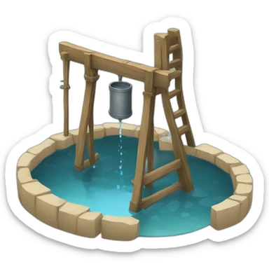 water well sticker