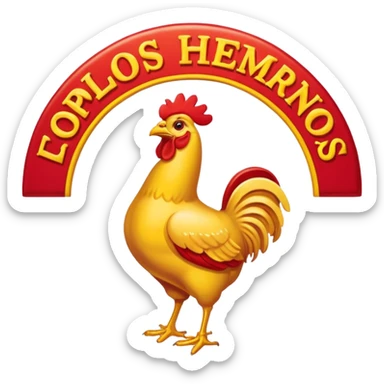 Los Pollos Hermano’s Logo sticker