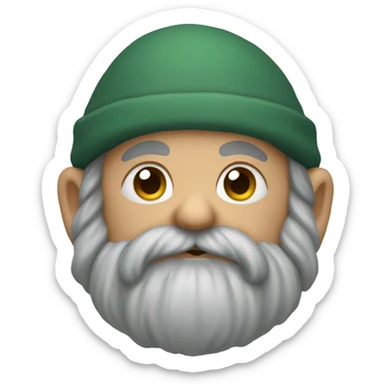 a dwarf with a bow sticker