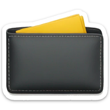  empty wallet sticker