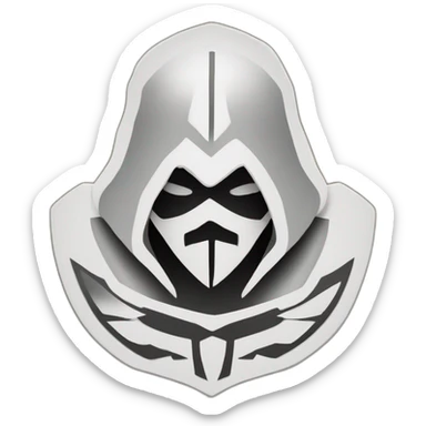 assassin’s creed crest logo ancient greece sticker