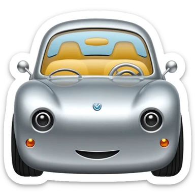 chiavi di una macchina da noleggiare sticker