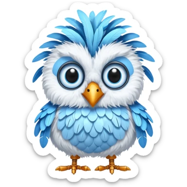 Brightbill from The Wild Robot movie sticker