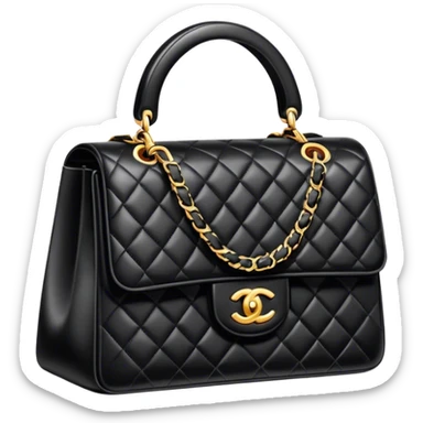 chanel bag sticker