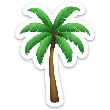 Palm tree sticker