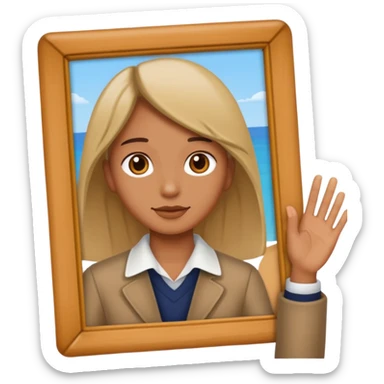 hand sign for taking a picture sticker