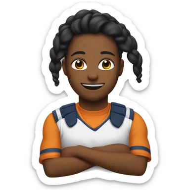 Ayúdame con un emogi para el team xx sticker