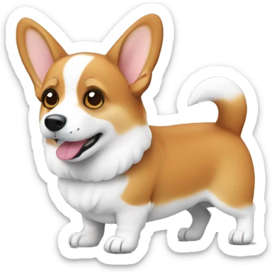 Corgi sticker