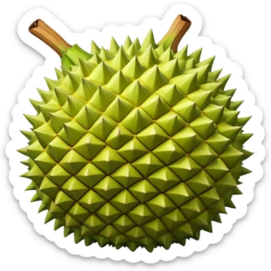 Durian sticker