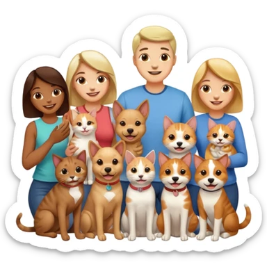 pet lovers sticker