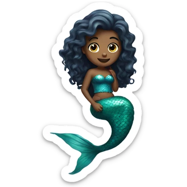 Mermaid sticker