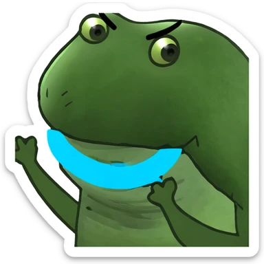 Medusa greek statue throwing a frisbee sticker