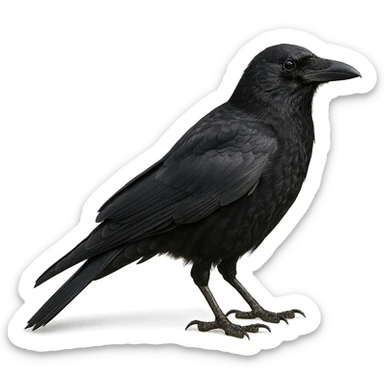 Crow sticker