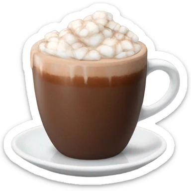 Hot chocolate  sticker
