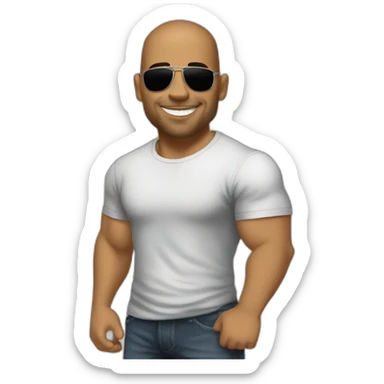 Dominic Toretto sticker