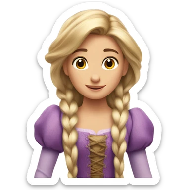 Rapunzel sticker