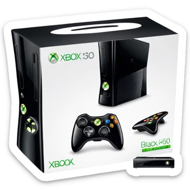 Xbox 360 console  sticker