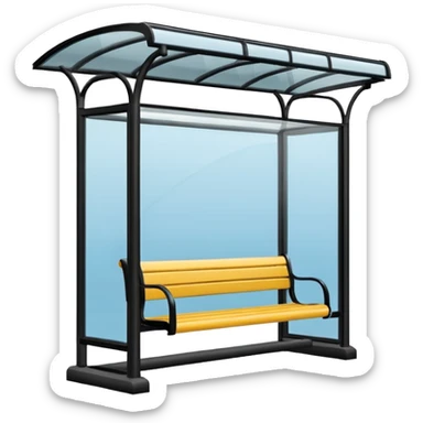 Bus Stop sticker