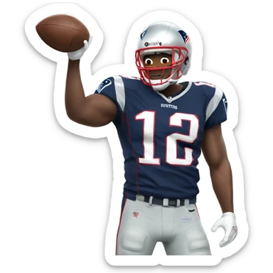 Patriots winning sticker