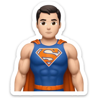 Superman new york knicks sticker
