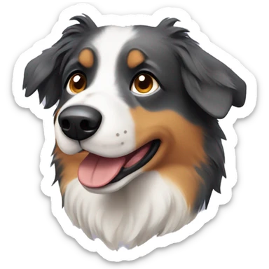 Australian shepard dog sticker