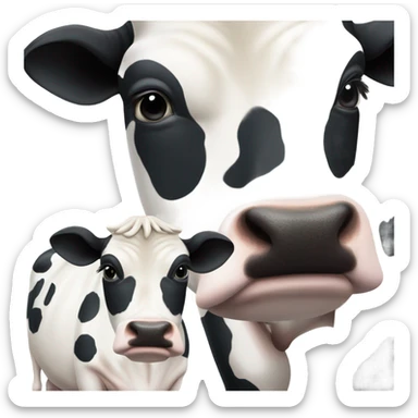 dairy cow isopod sticker