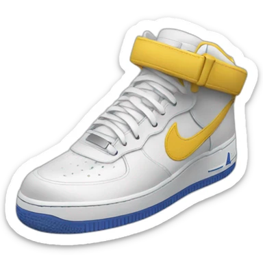 Chaussure air force sticker