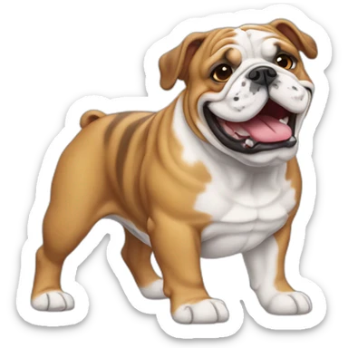 english bulldog sticker