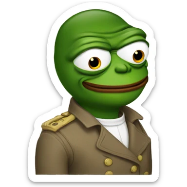 pepe shot sticker