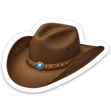 Cowboy hat  sticker