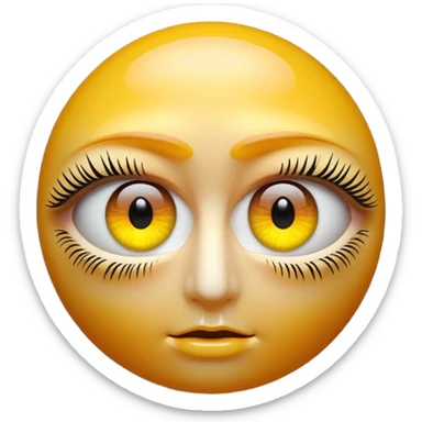 3D render of Floating Eyes, digital glitch art aesthetic, data corruption visual, pair of realistic hazel eyes with no face, pixelated distortion, emoji style, isolated on white background --v 6.0. sticker