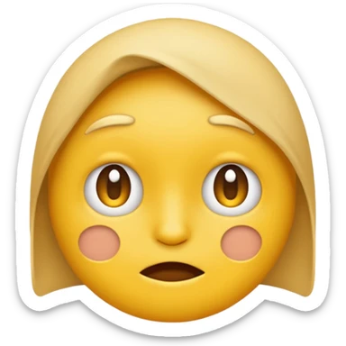 Make a kinda, I don’t care emoji. sticker