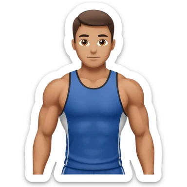 HYROX MALE ATHLETE sticker