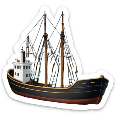 an old american port sticker