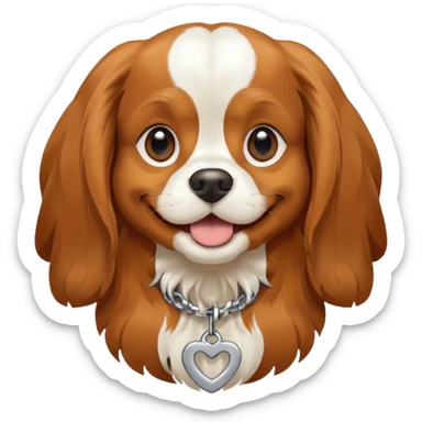 Cavalier King Charles Spaniel dog Preliminary Acceptance Inspection sticker