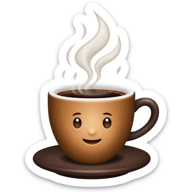 Una tazzina di caffè  sticker
