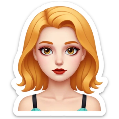 Valeska clean girl sticker