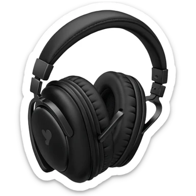 Headphones sticker